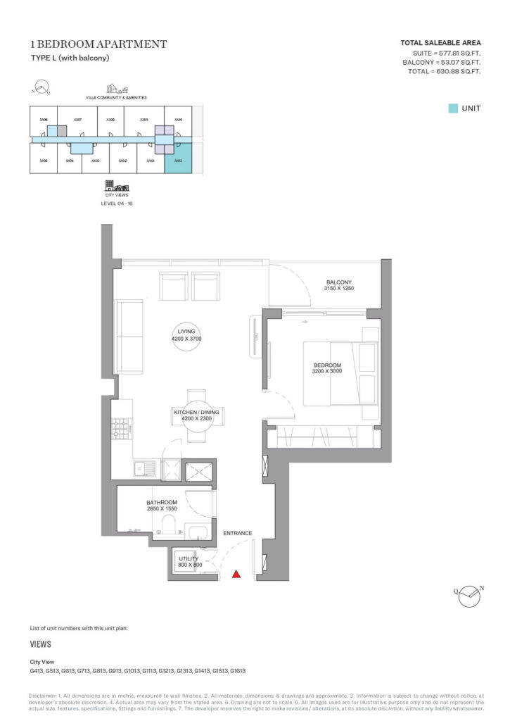 Sobha Orbis Floor Plan1